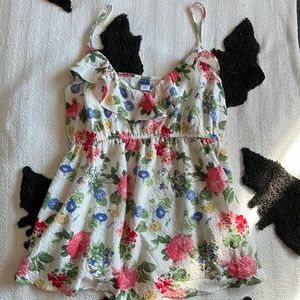 Maternity floral top